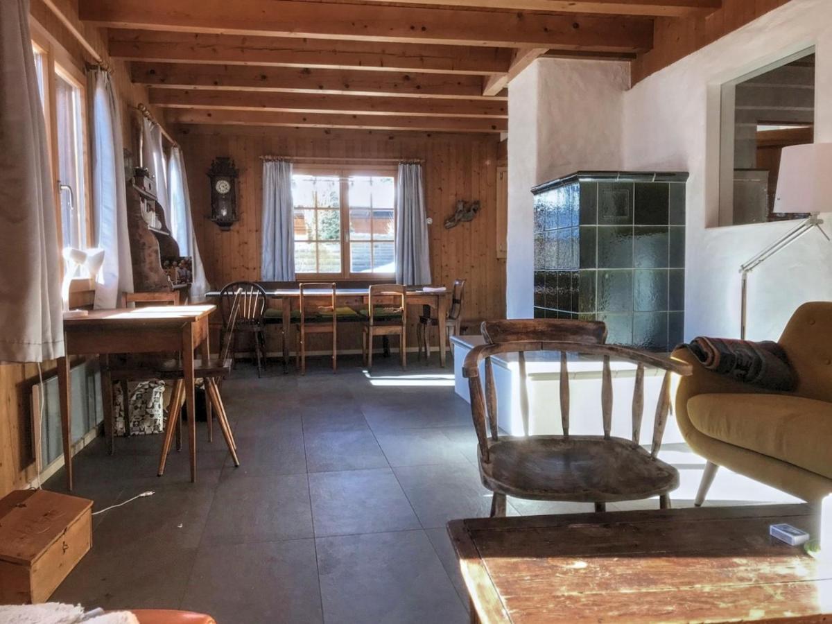 Les Jumelles Villa Gstaad Bagian luar foto