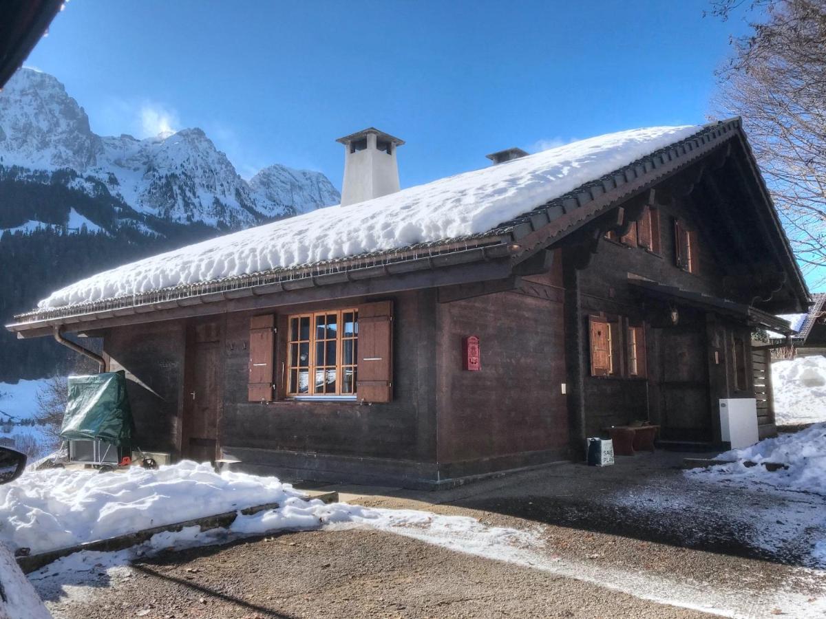 Les Jumelles Villa Gstaad Bagian luar foto
