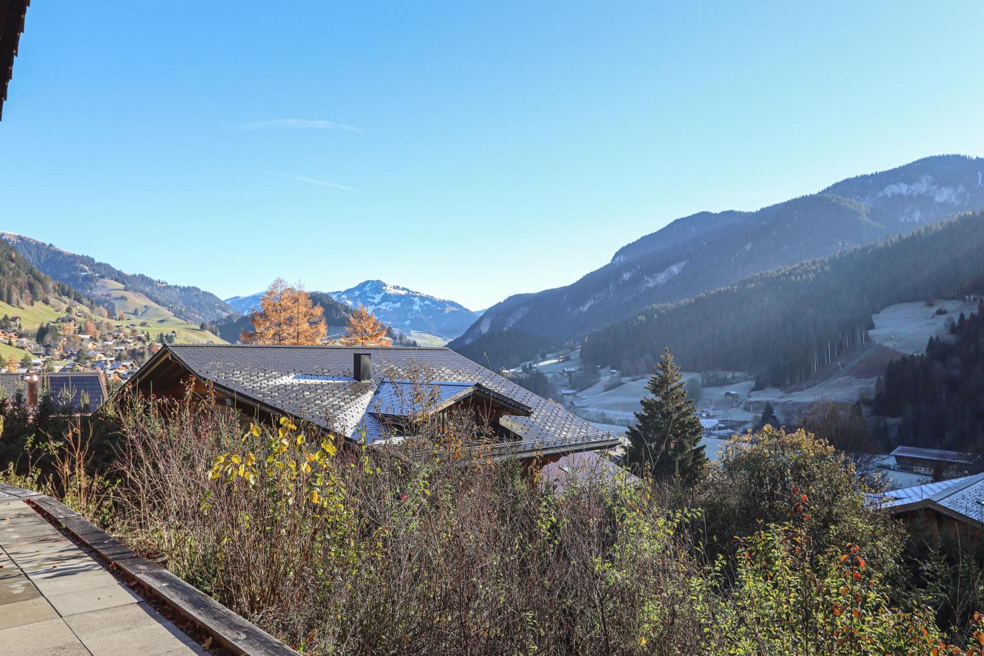 Les Jumelles Villa Gstaad Bagian luar foto